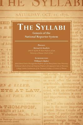 The Syllabi: Genesis of the National Reporter S... 161619233X Book Cover