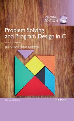 Problem Solving and Program Design in C, Global... 1292098813 Book Cover