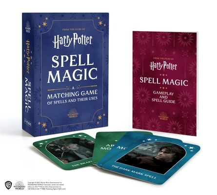 Paperback Harry Potter Spell Magic: A Matching Game of Spells and Their Uses Book