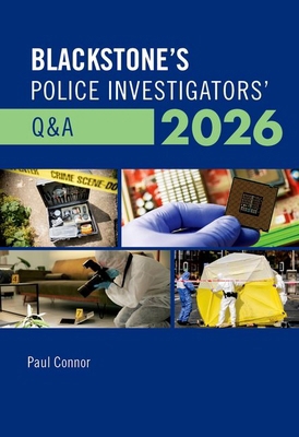 Blackstone's Police Investigators' Q&A 2026 0198976399 Book Cover