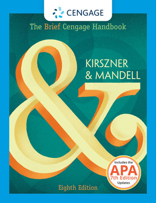 The Brief Cengage Handbook with APA 7e Updates 1337280984 Book Cover