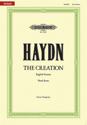 The Creation Hob.XXI/2: Vocal Score Book 0300755228 Book Cover