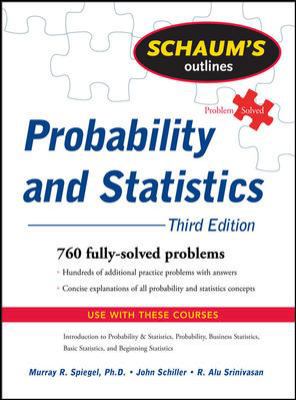 Schaum's Outline: Probability and Statistics 0071544259 Book Cover