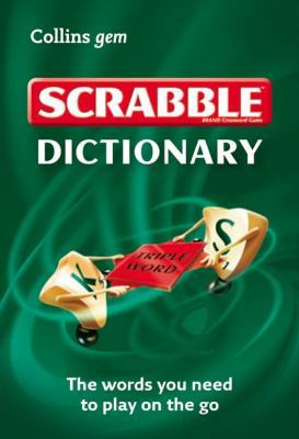 Scrabble Dictionary (Collins GEM) 0007492766 Book Cover