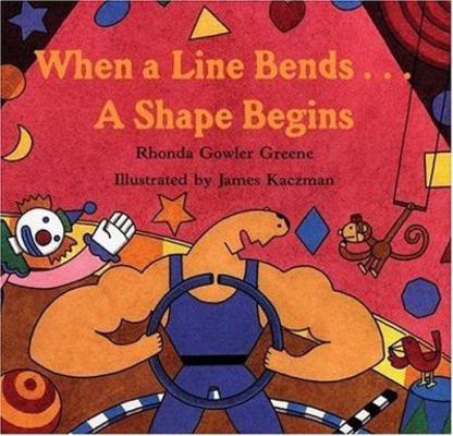 When a Line Bends ... a Shape Begins 0395786061 Book Cover