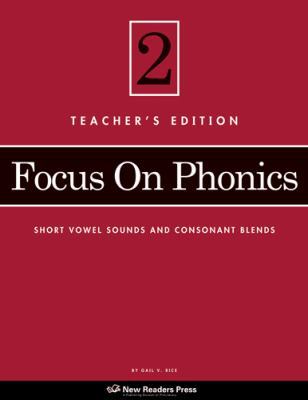 Focus on Phonics 2: Short Vowel Sounds and Cons... 1564209474 Book Cover
