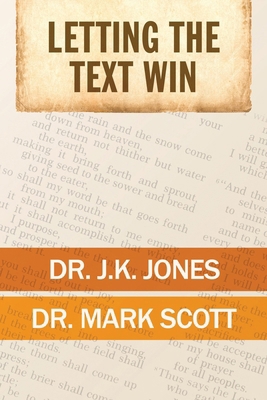 Letting the Text Win 0899004946 Book Cover