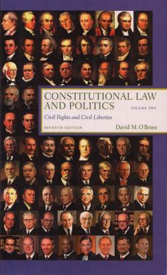 Constitutional Law and Politics: Civil Rights a... 0393930394 Book Cover