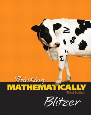 Thinking Mathematically 0131432435 Book Cover