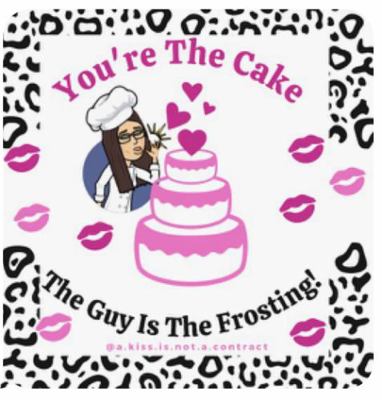 Hardcover You're the Cake! : The Guy Is the Frosting! Book