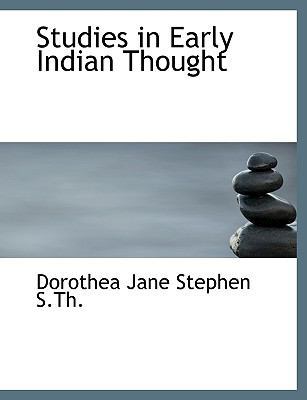 Studies in Early Indian Thought [Large Print] 111686102X Book Cover