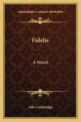 Fidelis 1163241202 Book Cover