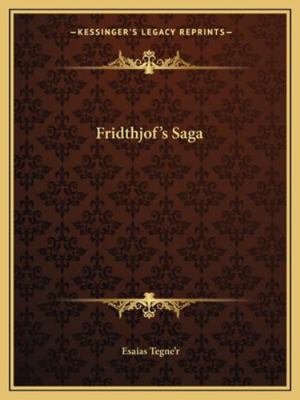 Fridthjof's Saga 1162663766 Book Cover