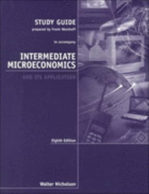 Study Guide to accompany Intermediate Microecon... 0030259185 Book Cover