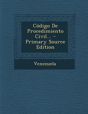 C?digo De Procedimiento Civil... [Spanish] 1295480816 Book Cover