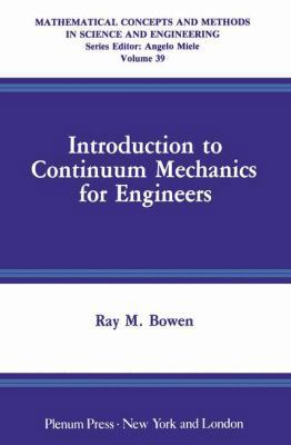Introduction to Continuum Mechanics for Enginee... 0306430509 Book Cover