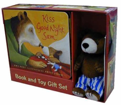 Kiss Good Night: Book and Toy Gift Set [With Pl... 0763625248 Book Cover