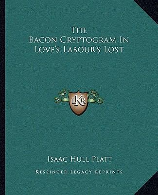The Bacon Cryptogram In Love's Labour's Lost 1162864702 Book Cover