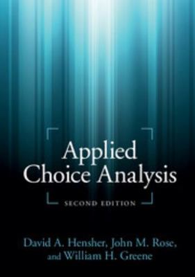 Applied Choice Analysis 1107465923 Book Cover