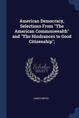 American Democracy, Selections From "The Americ... 1376777886 Book Cover