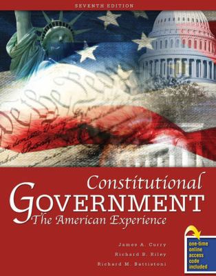 Constitutional Government: The American Experience 0757558607 Book Cover