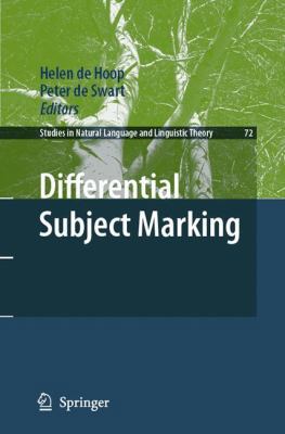 Differential Subject Marking 9048122635 Book Cover