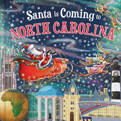 Santa Is Coming to North Carolina 1728288576 Book Cover