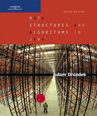 Data Structures and Algorithms in Java 0534492525 Book Cover