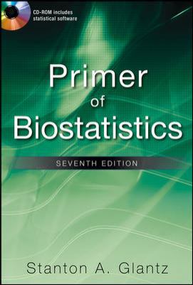 Primer of Biostatistics (DeMystified) 0071768009 Book Cover
