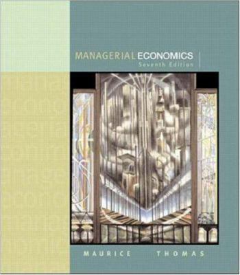 Managerial Economics 0072392916 Book Cover