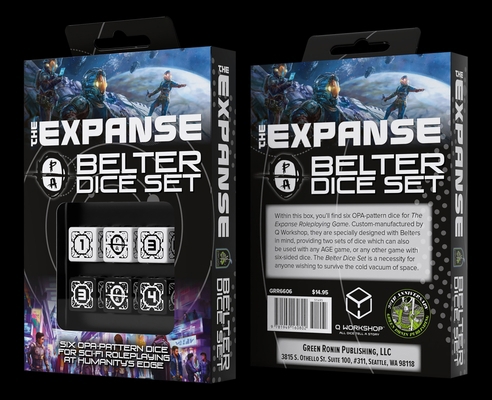 The Expanse Rpg: Belter Dice Set 1949160807 Book Cover