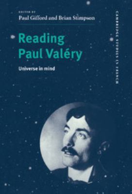 Reading Paul Valery: Universe in Mind 0521584949 Book Cover