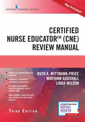 Certified Nurse Educator (Cne) Review Manual (B... 082616479X Book Cover