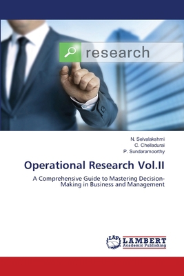 Operational Research Vol.II 6208432952 Book Cover