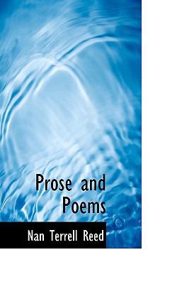 Prose and Poems 1110800614 Book Cover