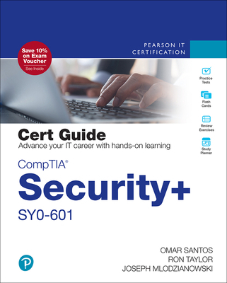Comptia Security+ Sy0-601 Cert Guide [With Acce... 0136770312 Book Cover