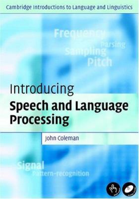 Introducing Speech and Language Processing 052182365X Book Cover