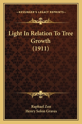 Light In Relation To Tree Growth (1911) 1166563545 Book Cover