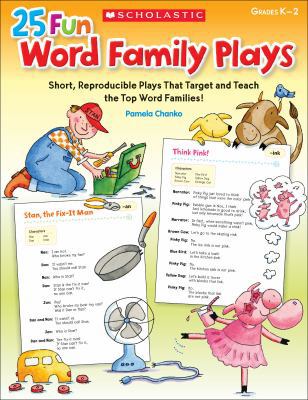 25 Fun Word Family Plays: Short Reproducible Pl... 054510338X Book Cover