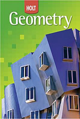Holt Geometry Textbook - Student Edition 0030700523 Book Cover