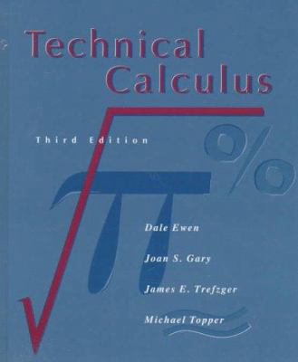 Technical Calculus 0136736904 Book Cover