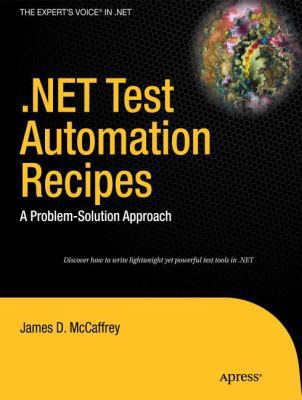 .Net Test Automation Recipes: A Problem-Solutio... 1430250771 Book Cover