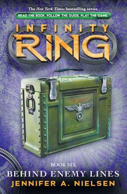 Infinity Ring Book 6: Behind Enemy Lines - Libr... 0545484626 Book Cover