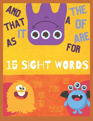 15 Gentle Sight Words Pre K - Kindergarten B0BTGB4FF4 Book Cover
