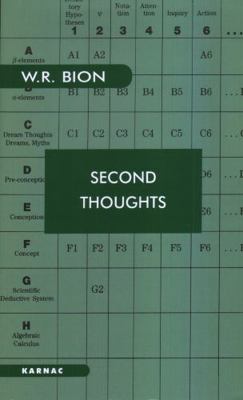 Second Thoughts: Selected Papers on Psychoanalysis 0946439044 Book Cover