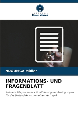 Informations- Und Fragenblatt [German] 6209667260 Book Cover