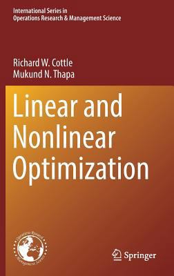 Linear and Nonlinear Optimization 1493970534 Book Cover