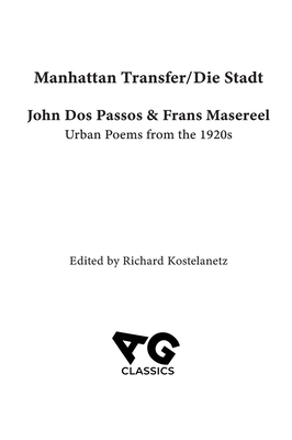 Manhattan Transfer / Die Stadt B0CZ8164Z4 Book Cover