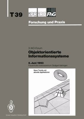 Objektorientierte Informationssysteme [German] 3540569421 Book Cover
