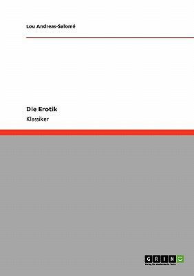 Die Erotik [German] 3640189981 Book Cover